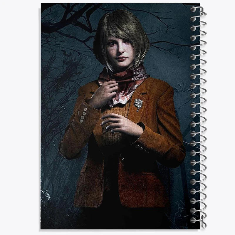 دفتر مشق 100 برگ خندالو طرح بازی رزیدنت اویل Resident Evil کد 30153