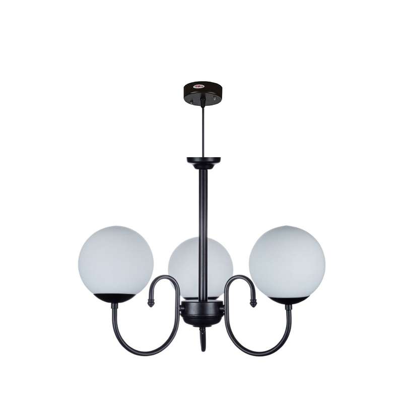  لوستر آویز سه شعله چشمه نور کد A1202/3WT