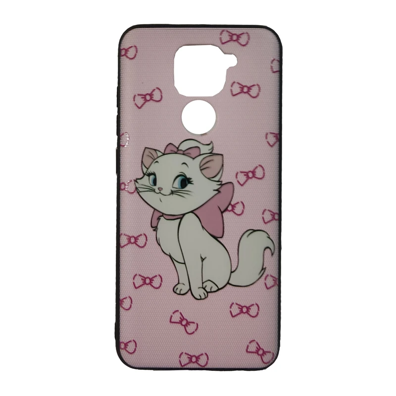 کاور طرح گربه کد 02 مناسب برای گوشی موبایل شیائومی Redmi Note 9 