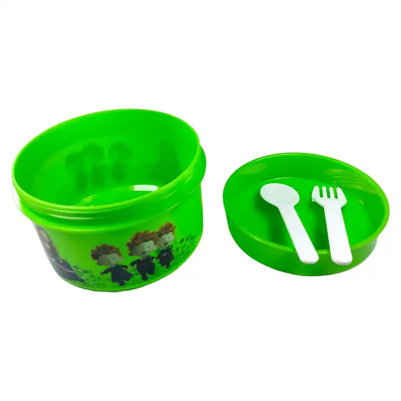 ظرف غذای کودک مدل گیسو کمند کد Rbay22 مجموعه 5 عددی