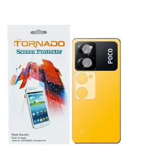 محافظ لنز دوربین تورنادو مدل نانوگلس مناسب برای گوشی موبایل شیائومی Poco X5 Pro بسته 40 عددی