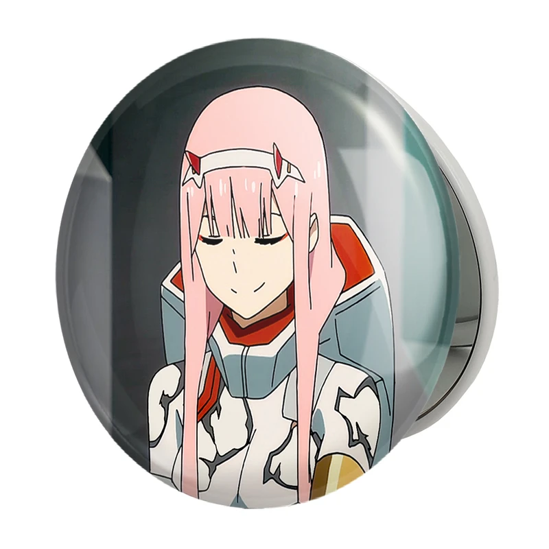 آینه جیبی خندالو طرح زیروتو انیمه دارلینگ در فرنکس مدل تاشو کد 12010 