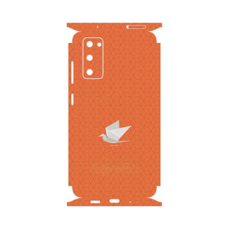برچسب پوششی ماهوت مدل Minimalist origami bird-FullSkin مناسب برای گوشی موبایل سامسونگ Galaxy S20 FE