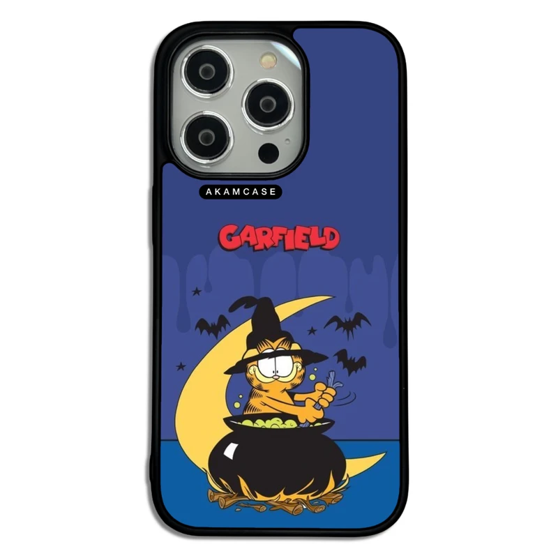کاور آکام مدل AMC-WA14PRO-GARFIELD1 مناسب برای گوشی موبایل اپل iPhone 14 Pro