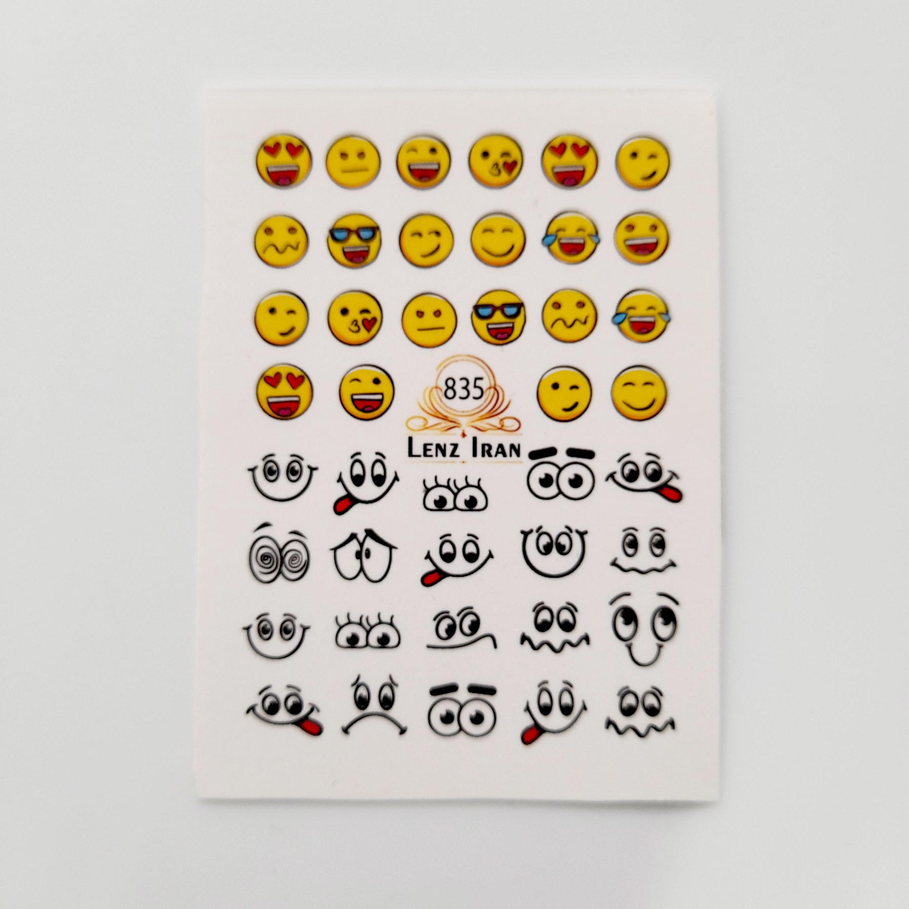 لنز ناخن کد 835