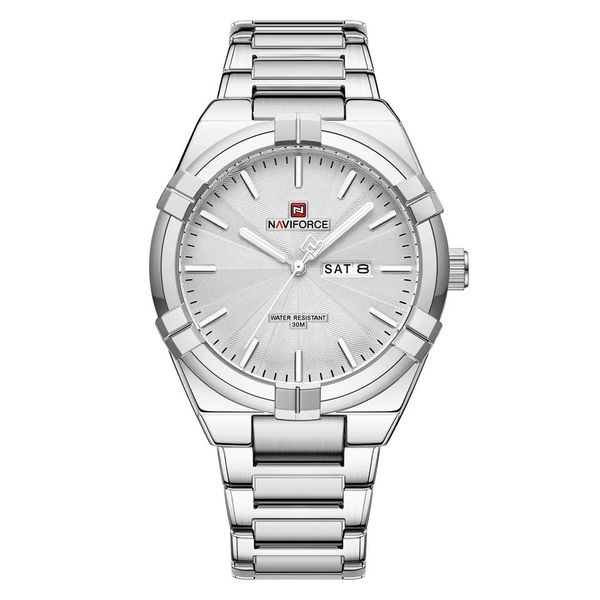 ساعت مچی عقربه‌ای مردانه نیوی فورس مدل NF9218 W