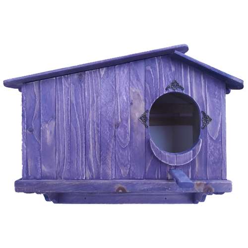 قفس پرندگان مدل کلبه شلف دار                               کدkp1