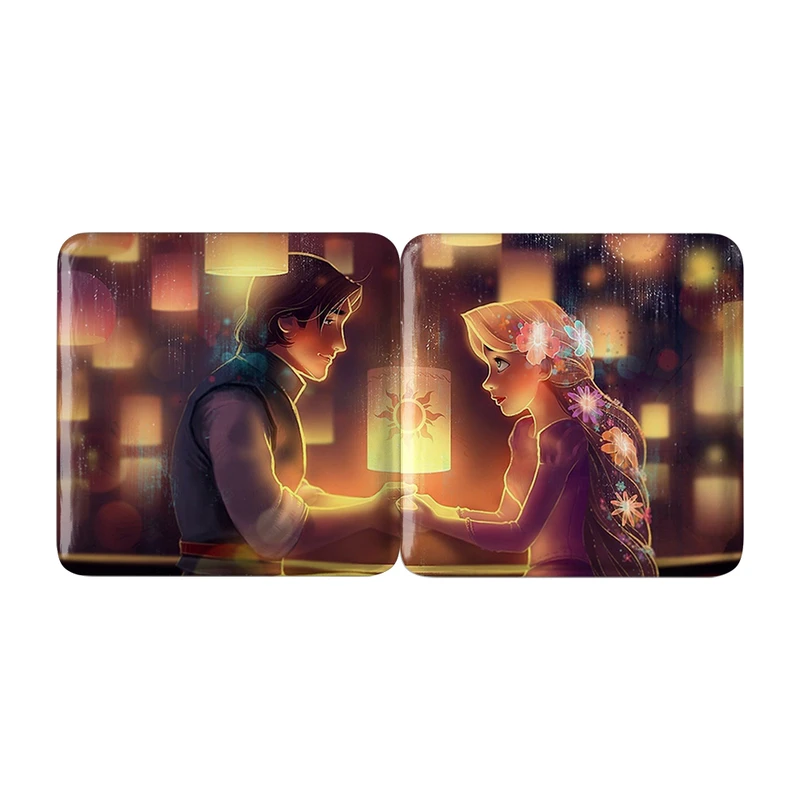 مگنت خندالو مدل گیسو کمند Tangled کد A88 مجموعه 2 عددی
