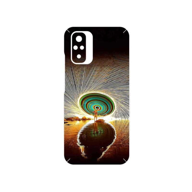 برچسب پوششی ماهوت مدل Night Light Fountain مناسب برای گوشی موبایل شیائومی Redmi Note 10