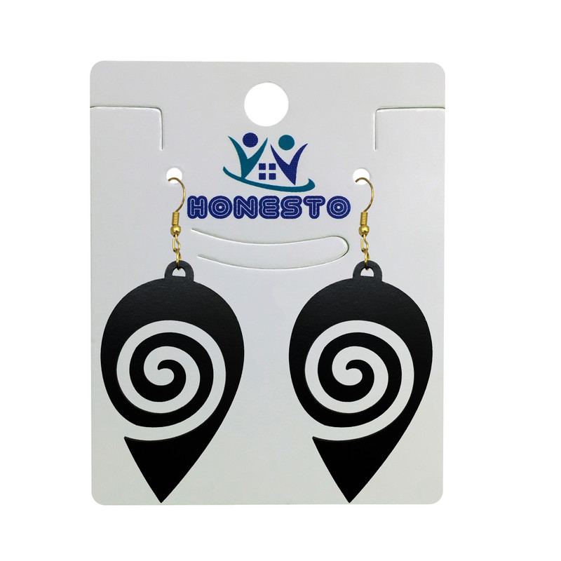 گوشواره زنانه هانستو مدل E2-016 مجموعه 2 عددی