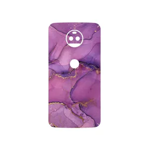 MAHOOT Purple Marble Cover Sticker for Motorola Moto G5S Plus