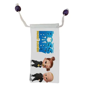 کاور عینک اطلس آبی طرح کارتون بچه رئیس مدل KE1368