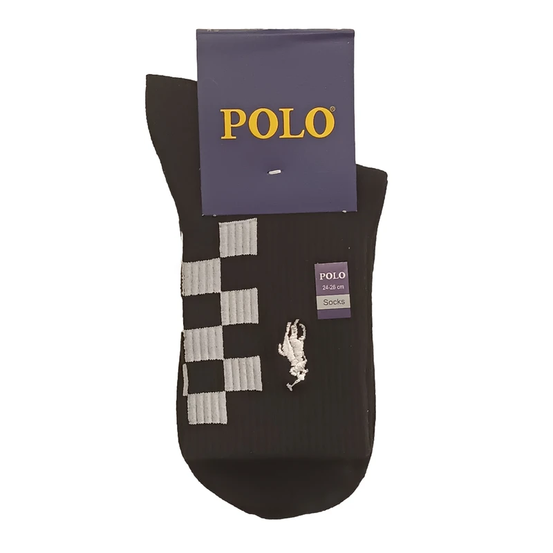 جوراب ساق بلند مردانه مدل ساده