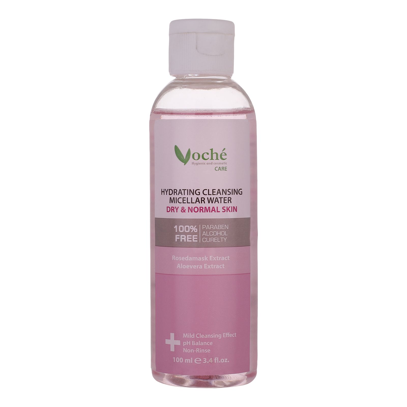محلول پاک کننده آرایش چشم و لب وچه مدل Hydrating حجم 100 میلی لیتر -  - 1