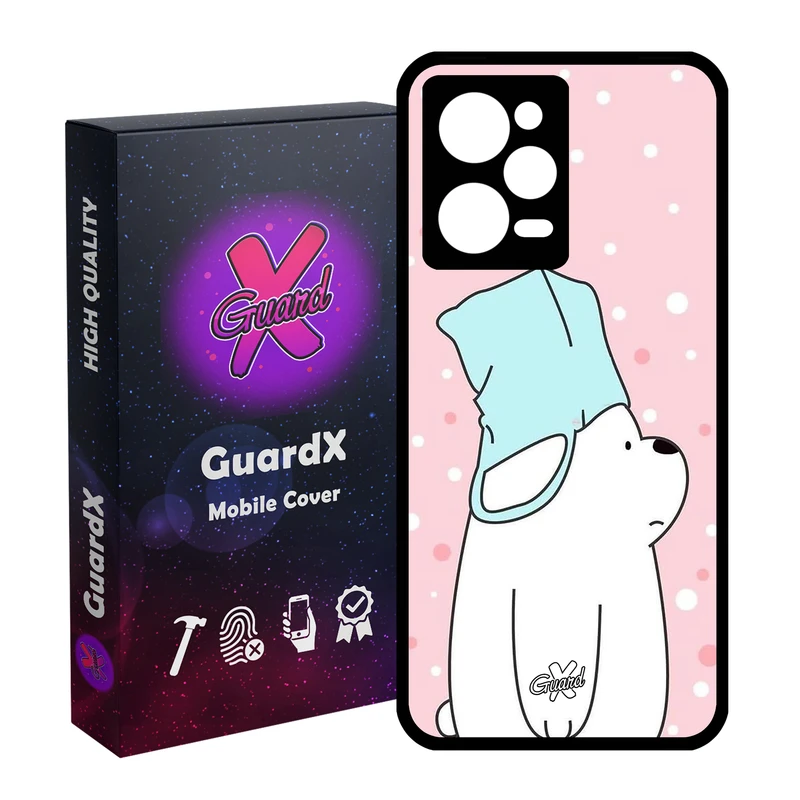 کاور گارد ایکس طرح Bear مدل Glass10019 مناسب برای گوشی موبایل شیائومی Redmi Note 12 Pro 5G/Poco X5 Pro 5G/Note 12 Pro Pro speed