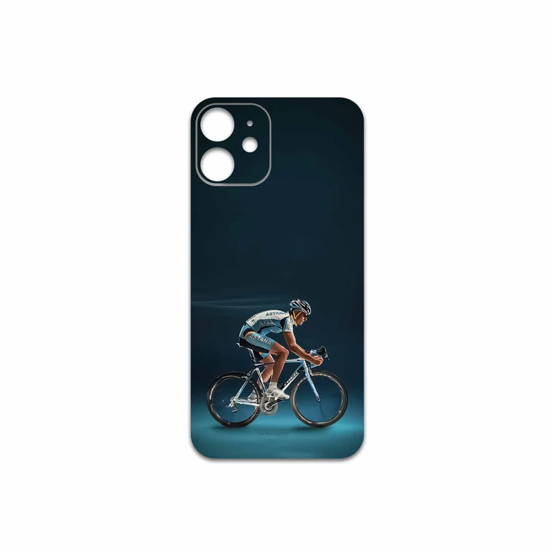 برچسب پوششی ماهوت مدل Road cycling مناسب برای گوشی موبایل اپل iPhone 12 mini
