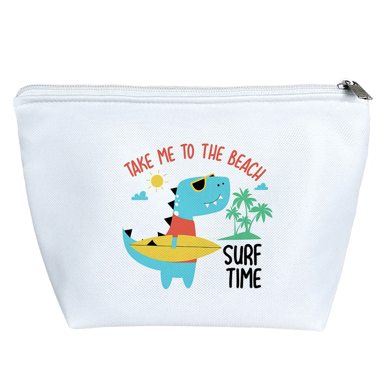 کیف لوازم آرایش دخترانه خندالو مدل دایناسور کد 1811