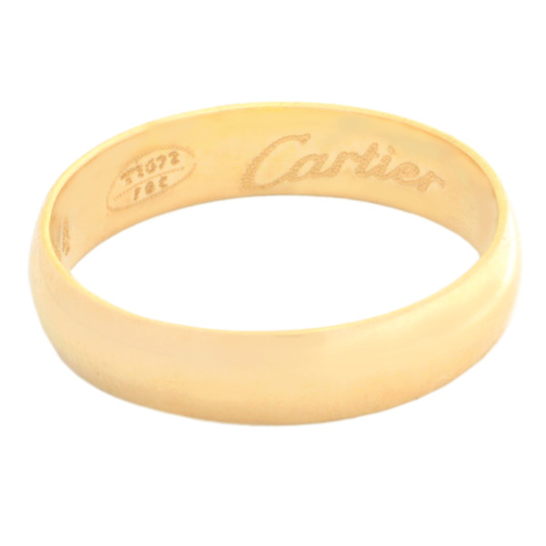 انگشتر طلا 18 عیار زنانه طلای مستجابی مدل حلقه رینگی توپر کد 54
