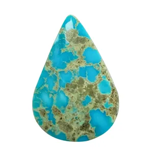 سنگ فیروزه نیشابور سلین کالا مدل طبیعی اشکی کدPc1-10
