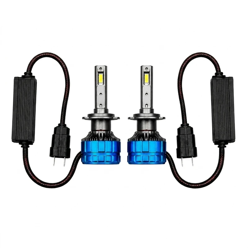 هدلایت لامپ خودرو تیکار مدل T43پایه H1 بسته دو عددی
