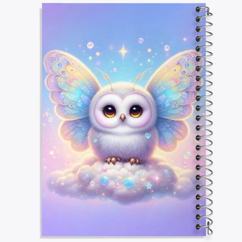 دفتر لیست خرید 50 برگ خندالو طرح جغد کیوت کد F5378