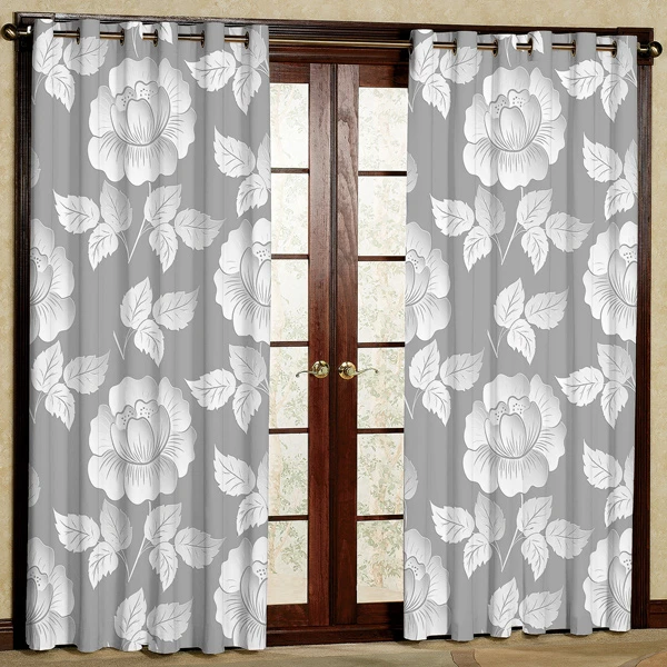 پرده مدل مخمل پانچی کد 7590 سایز 280x140 سانتی متر