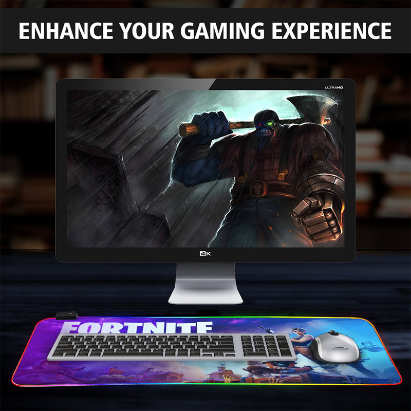 ماوس پد مخصوص بازی مدل RGB-FORT 1