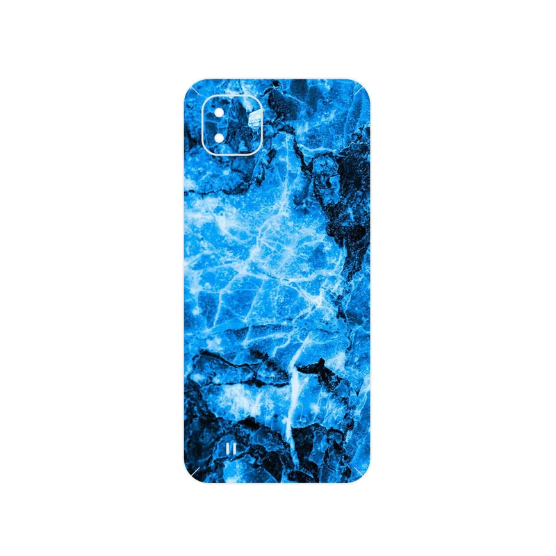 برچسب پوششی ماهوت مدل Blue Marble مناسب برای گوشی موبایل ریلمی C11 2021