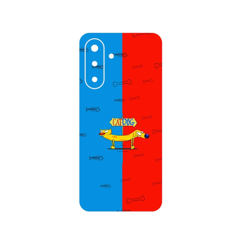 برچسب پوششی ماهوت مدل CatDog مناسب برای گوشی موبایل سامسونگ Galaxy A17 4G