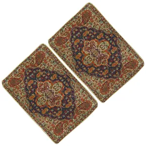 رومیزی ترمه مدل شاه عباسی کد ASALI-569 بسته دو عددی