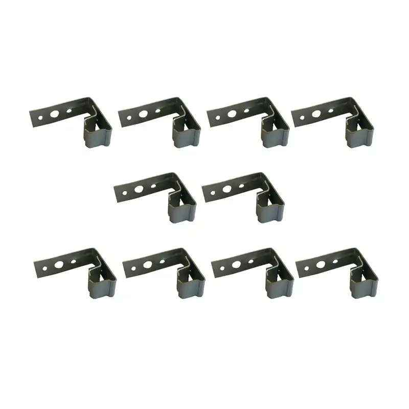 بست دیواری پرده مدل B-10 بسته 10 عددی