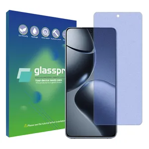  Glass Pro Resistant model matte anti blue ray screen protector suitable for Xiaomi 14T mobile phone
