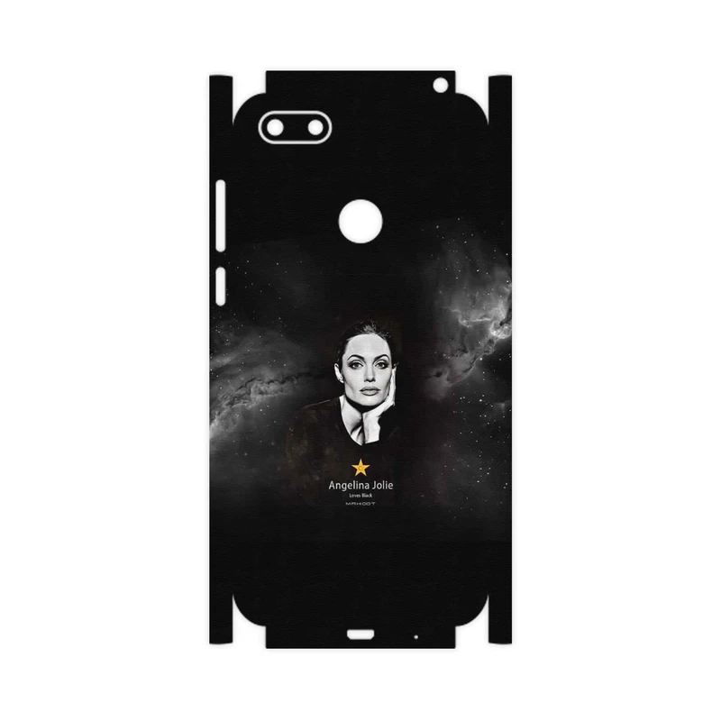 برچسب پوششی ماهوت مدل Angelina Jolie-FullSkin مناسب برای گوشی موبایل موتورولا Moto E6 Play