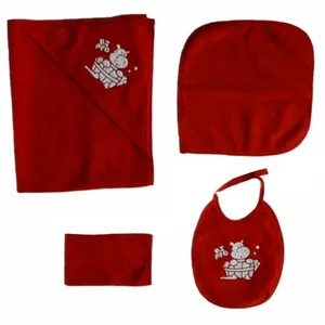 ست حوله 4 تکه نوزادی کد 87