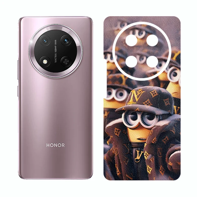 برچسب پوششی ریمکس مدل Cover طرح مینیون مناسب برای گوشی موبایل آنر X9c