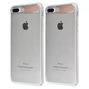 کاور یوسمز مدل ClearSeries مناسب برای گوشی موبایل اپل iPhone 7Plus/8Plus بسته دو عددی