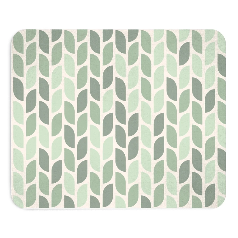 ماوس پد طرح برگ سایز 19x24 سانتی متر