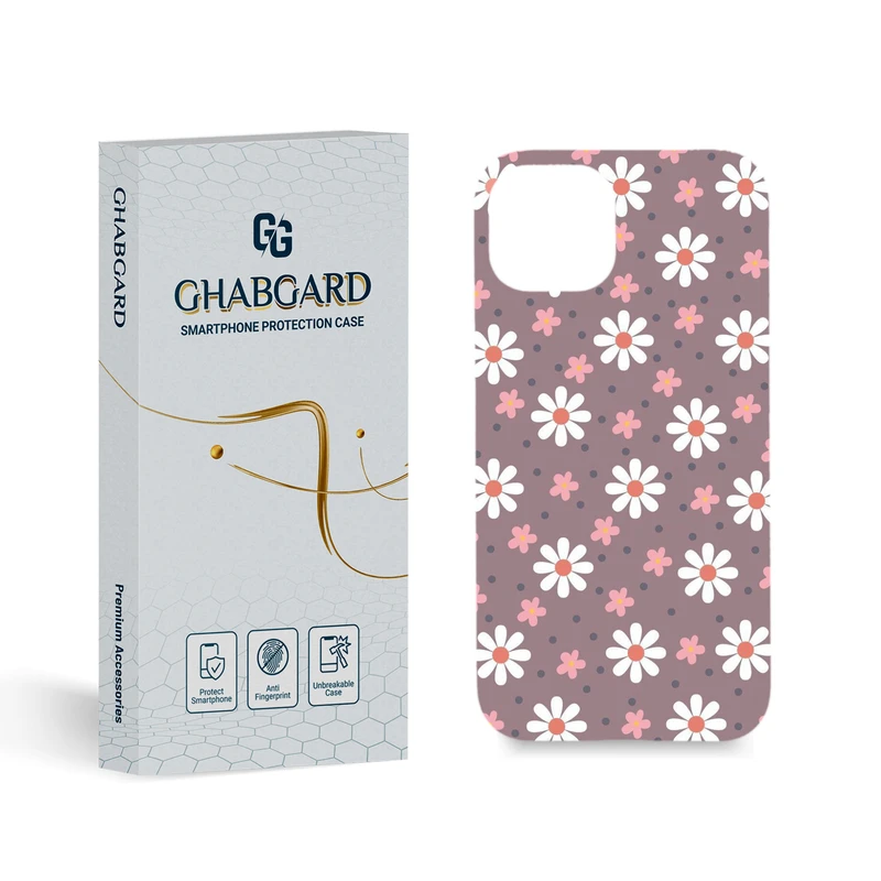 کاور قاب گارد مدل گل مناسب برای گوشی موبایل اپل  iPhone 14 