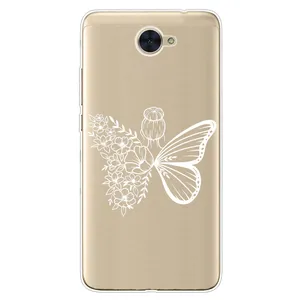 Megafone Butterfly Girl C53-W Cover For Huawei Y7 2017 / Y7 Prime 2017		