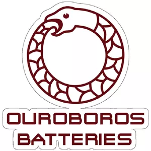 استیکر لپ تاپ مدل Ouroboros Batteries