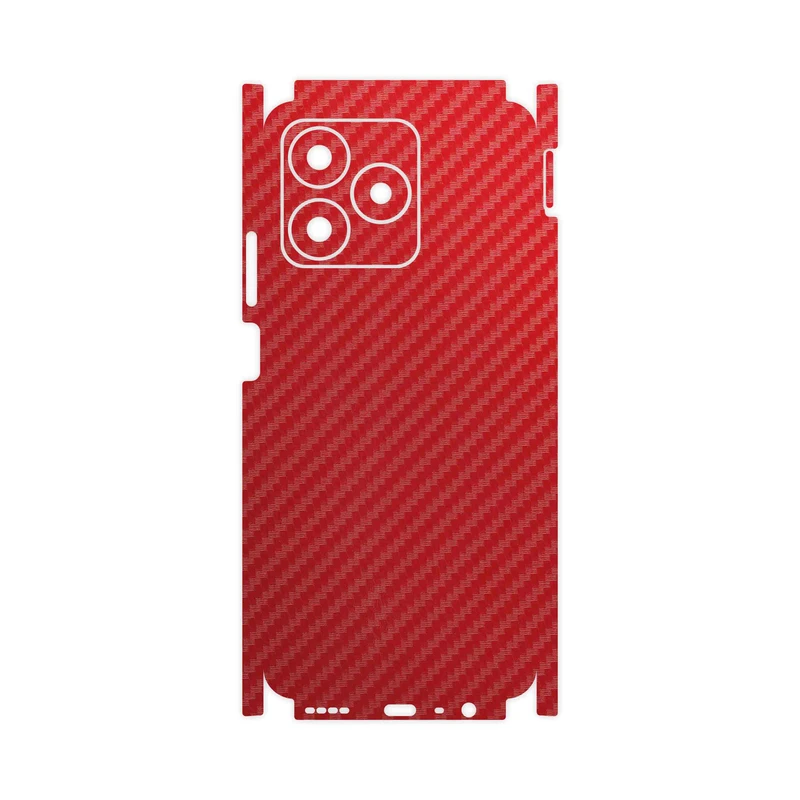 برچسب پوششی ماهوت مدل Red-Fiber-FullSkin مناسب برای گوشی موبایل ریلمی C53
