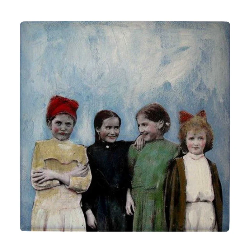 زیر لیوانی طرح دختران کد    3274540_625