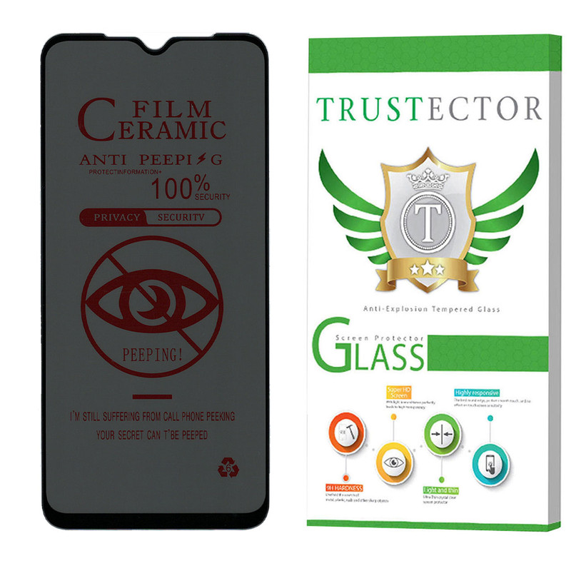 محافظ صفحه نمایش سرامیکی حریم شخصی تراستکتور مدل PRCTA مناسب برای گوشی موبایل سامسونگ Galaxy A04