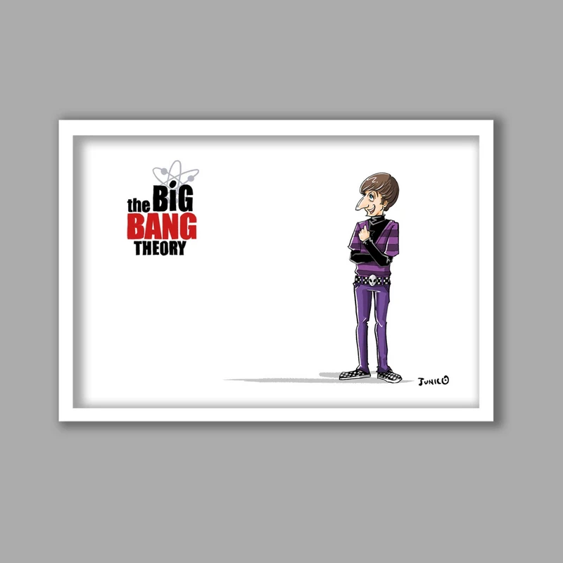 تابلو لیلیان مدل سریال بیگ بنگ تئوری The Big Bang Theory کد LA-G11524