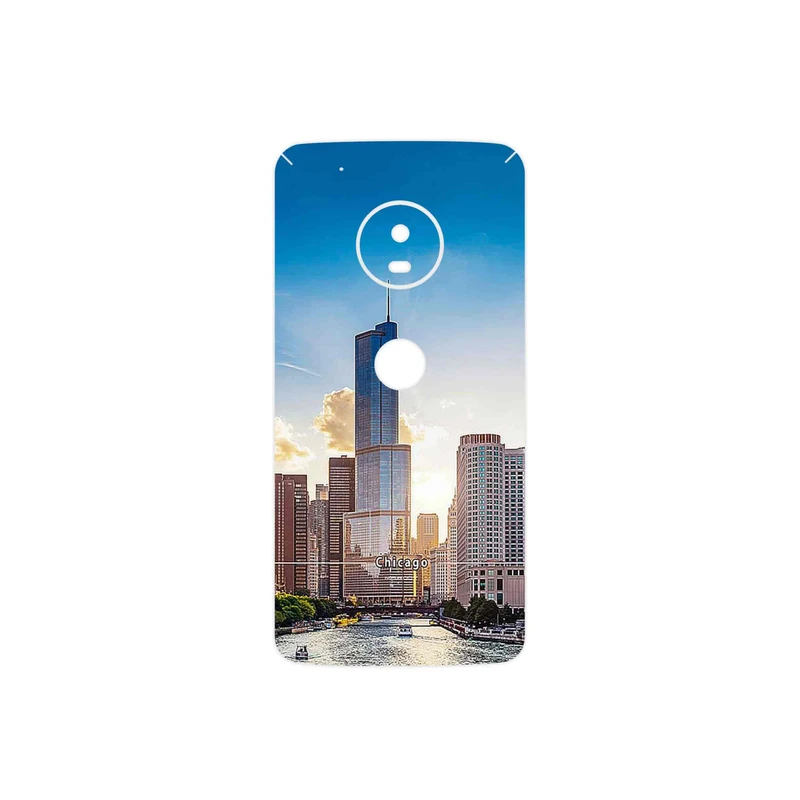 برچسب پوششی ماهوت مدل City of Chicago مناسب برای گوشی موبایل موتورولا Moto G5 Plus