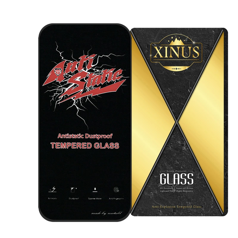 محافظ صفحه نمایش انتی استاتیک ژینوس مدل ANTIDUIPX مناسب برای گوشی موبایل اپل iPhone 15 Pro Max