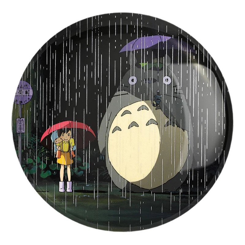 پیکسل خندالو طرح توتورو و ساتسوکی انیمه توتورو Totoro کد 12819 مدل بزرگ