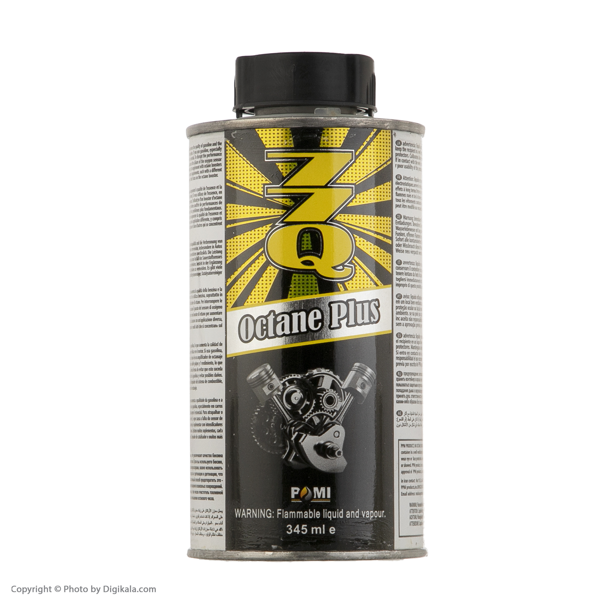 اکتان بوستر خودرو اکتان پلاس مدل Q77 حجم 345 میلی لیتر