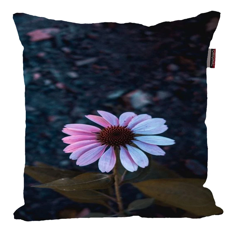 کوسن پاد آفرین مدل فانتزی طرح گل طبیعی کد p453