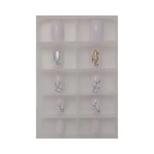 ناخن مصنوعی مدل اسب آبی بسته ده عددی